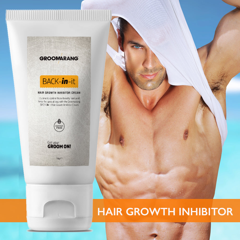 Groomarang 'Back In It' Hair Growth Inhibitor Cream – 100ml